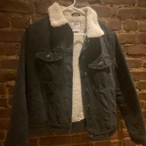 Denim Sherpa Jacket